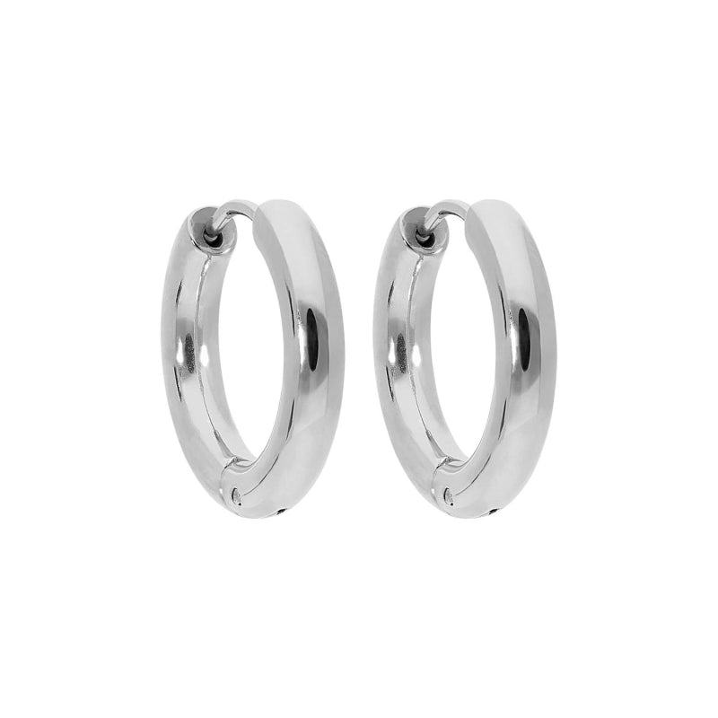 Qudo ANETO Big Creole 20mm silber