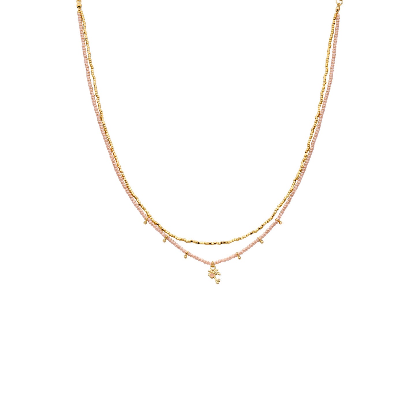 biba Ketten zweifarbig mit verschiedenen mediteranen Anhängern