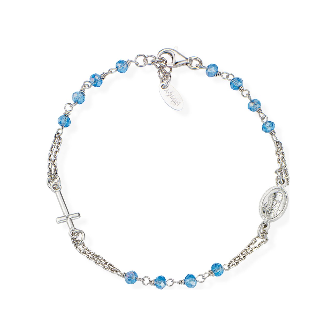 Amen "Rosaries Crystal" Armband BROBC3