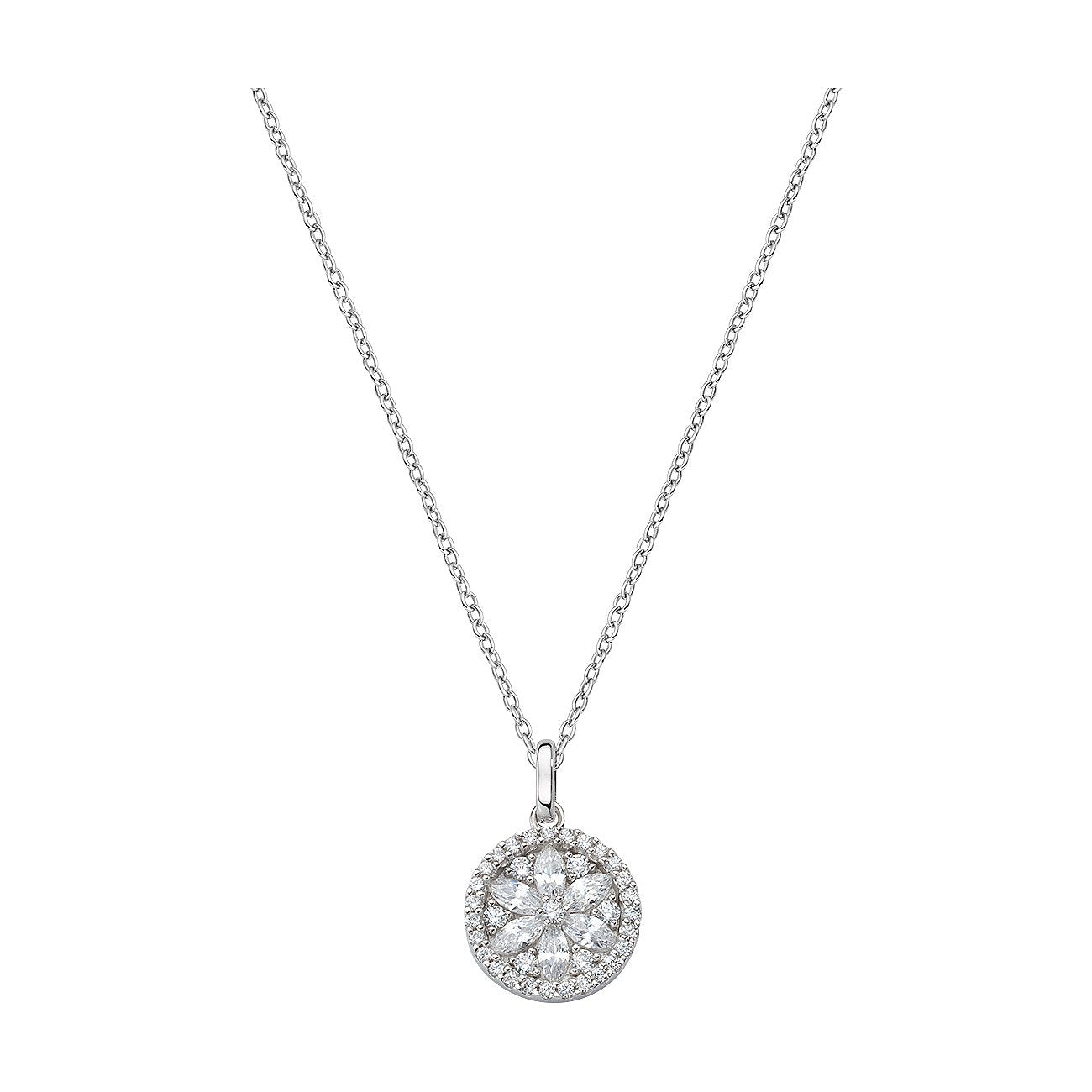 Amen "Flower" Halskette Blume Silber CLFLBBZ1
