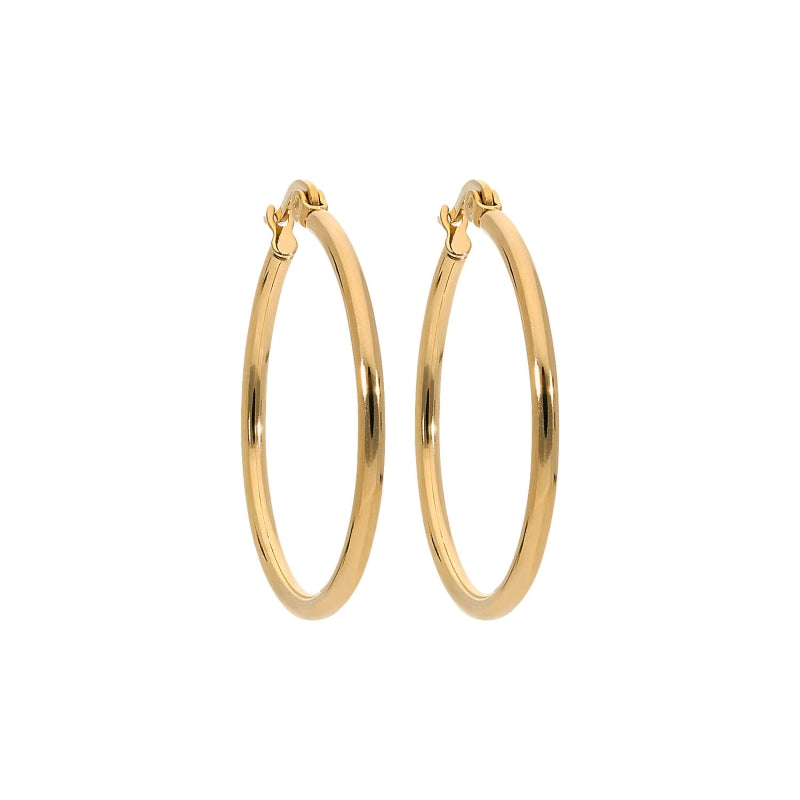 Qudo VALENTANO gold Creolen viele Größen