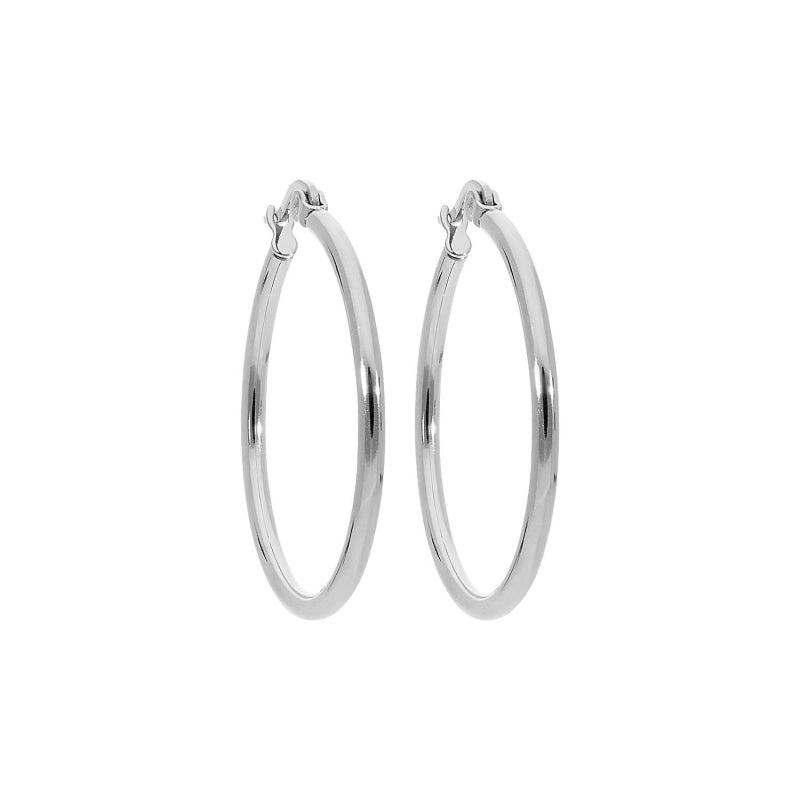 Qudo VALENTANO silber Creolen viele Größen