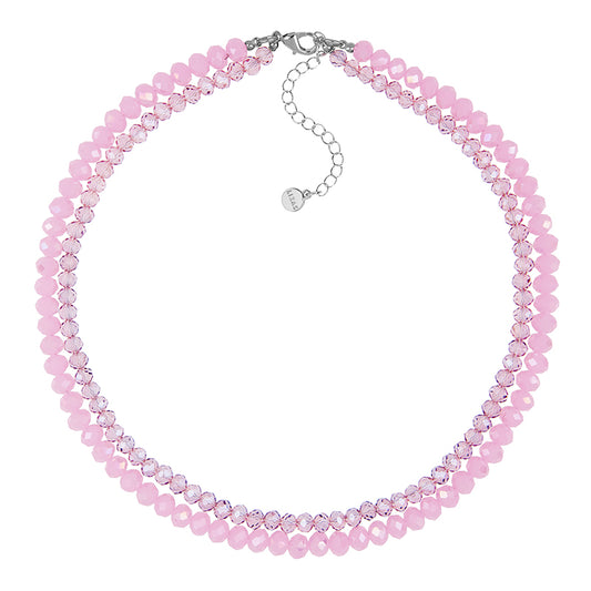 Lizas Perlenkette 45cm+7cm verschieden Farben