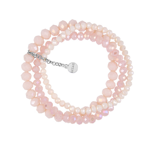 LIZAS Exklusiv Perlenarmband in Rosatönen 510028/30-1017