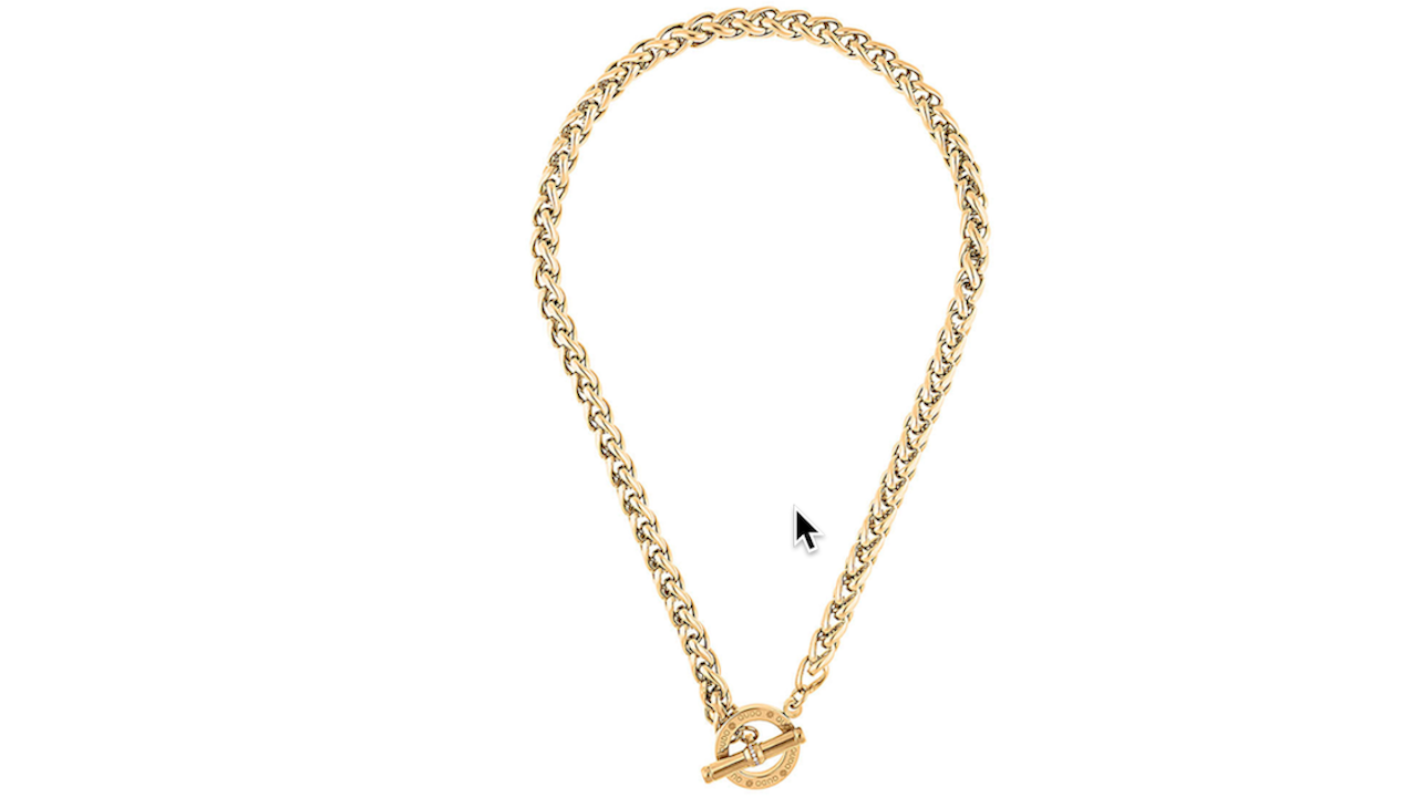 Qudo CENTO Halskette Collier Edelstahl / silber, gold, rosegold