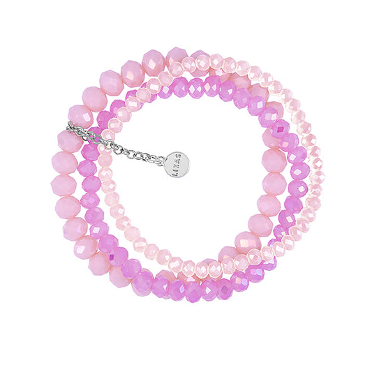 LIZAS Exklusiv Perlenarmband in rosa Tönen