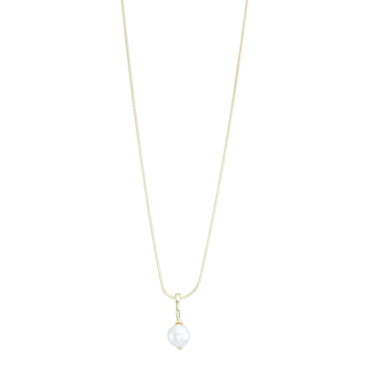 Lizas Halskette mit Perlenanhänger in gold und silber