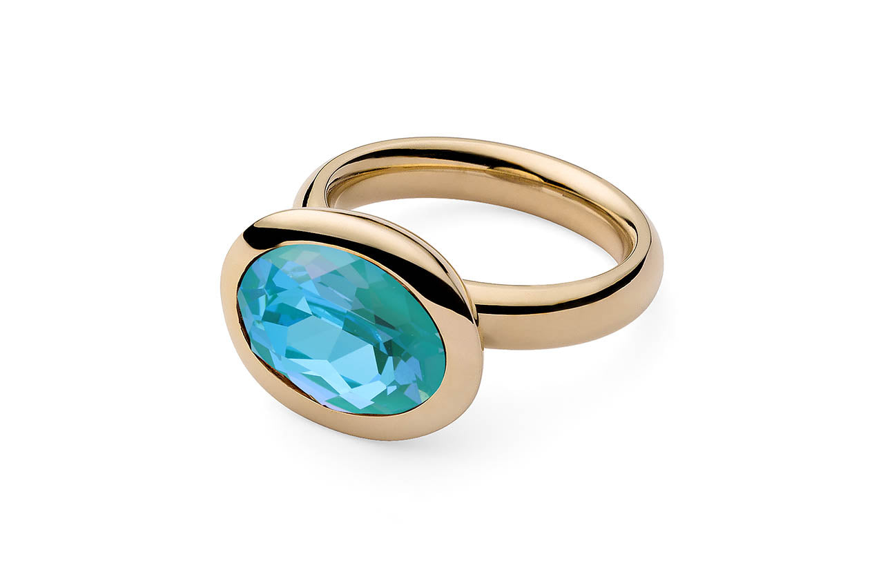 Qudo TIVOLA small Ring, Gold