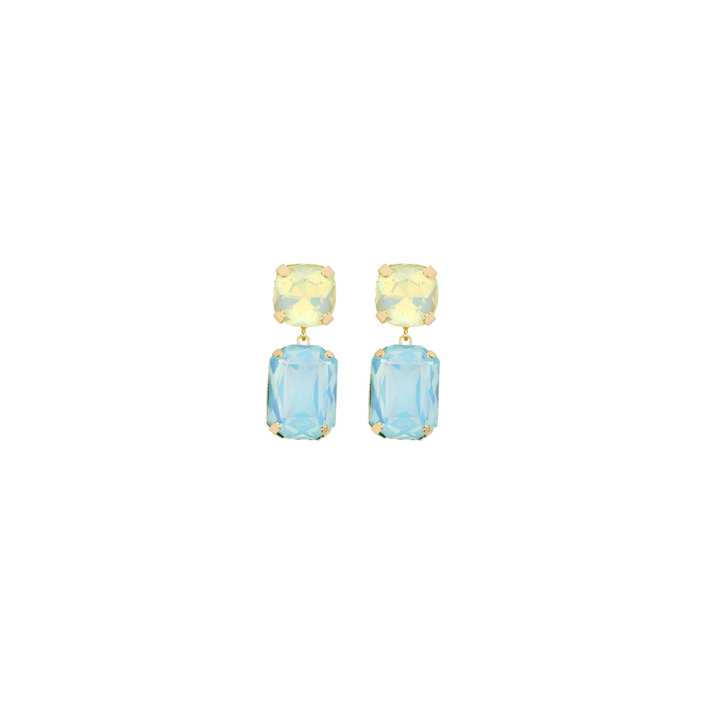 BIBA Ohrstecker zweifarbig/gold