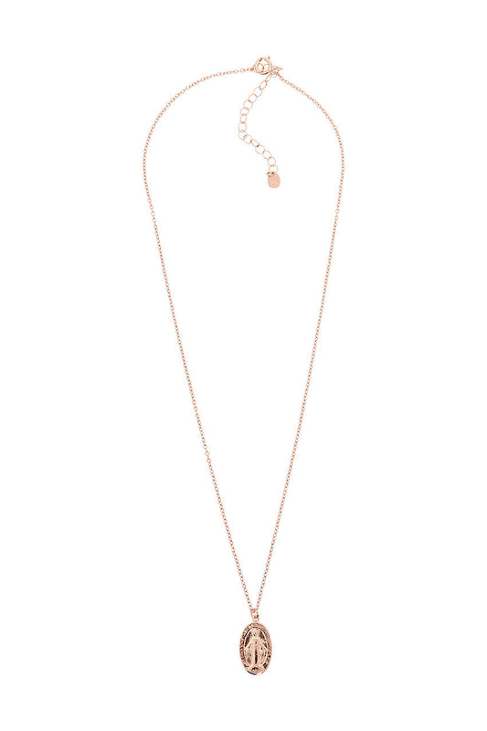 MARIESY by Qudo Halskette Madonna 925er Sterling Silber