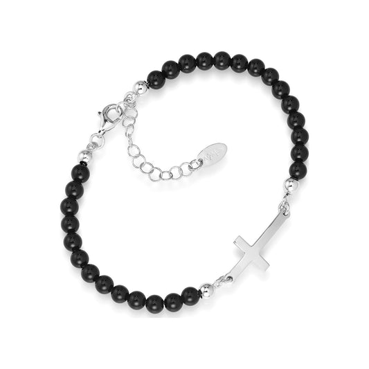 Amen Armband mit Onyx BRUBN3