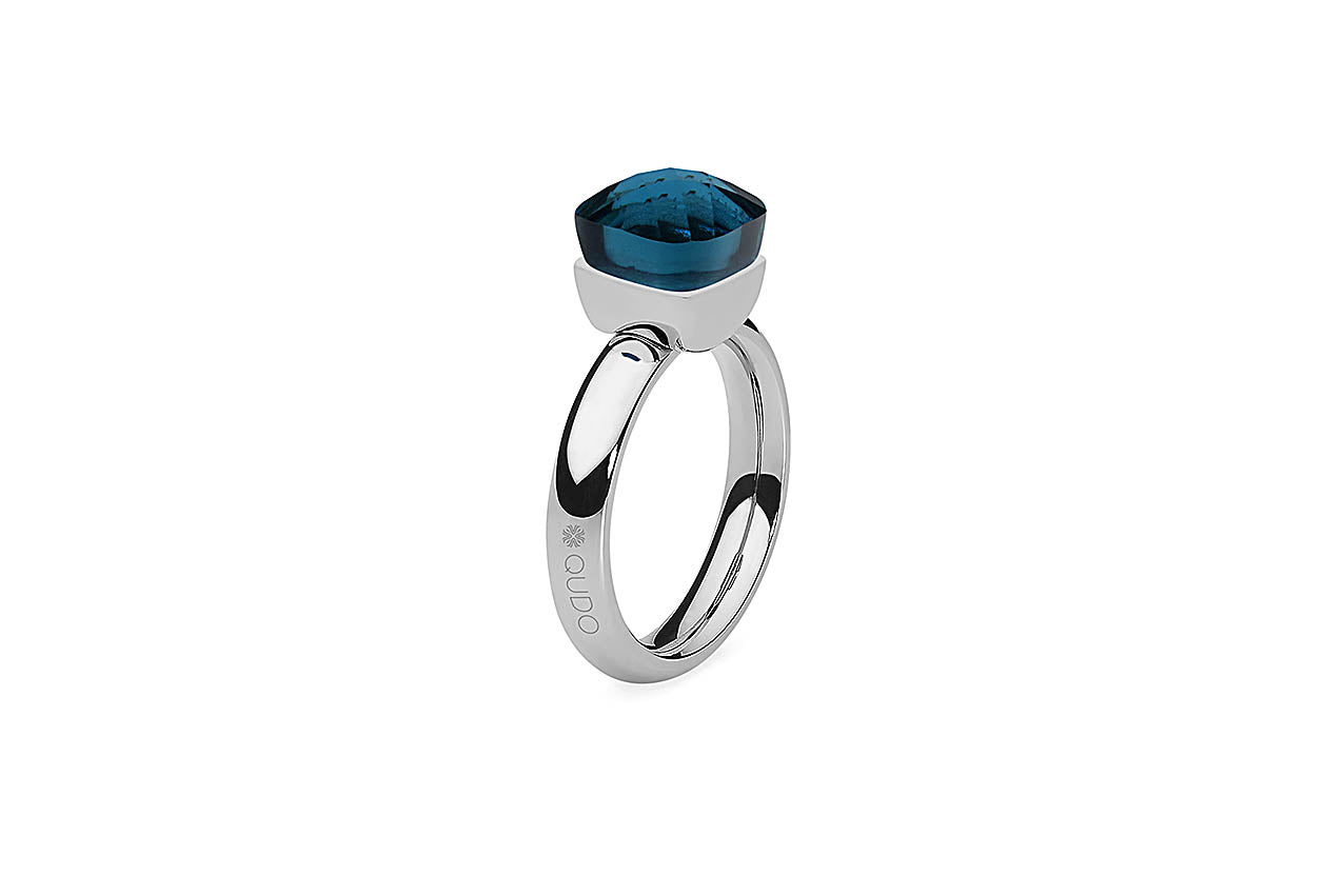 Qudo Firenze Ring London blue dunkelblau