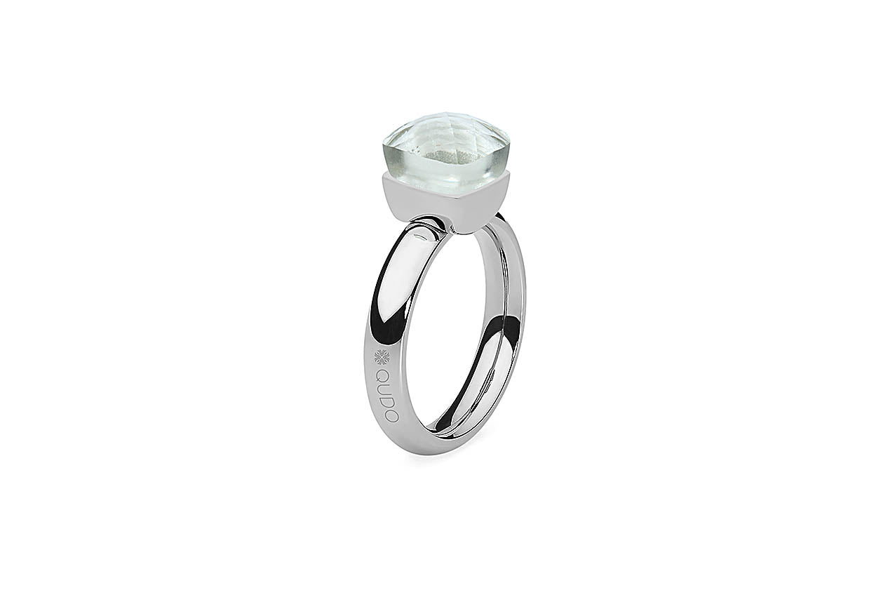 Qudo Firenze Ring white topaz weiß