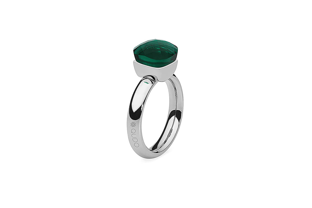 Qudo Firenze Ring emerald grün